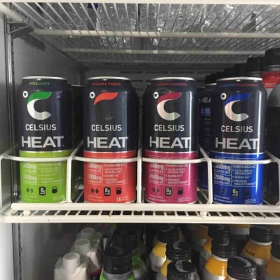 Some Celsius Heat drink flavors.