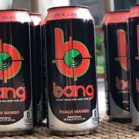 Bang energy drink cans