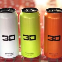 3D Energy Drink cans