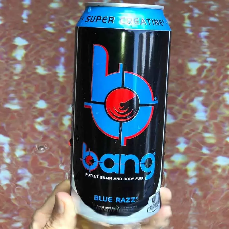 Bang Blue Razz flavor