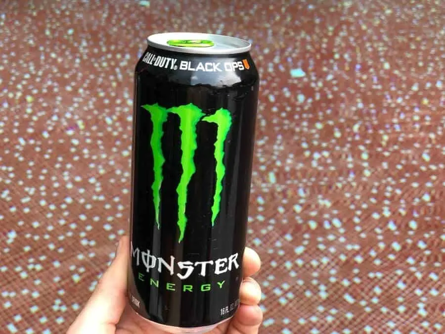 A can of Monster energy drink