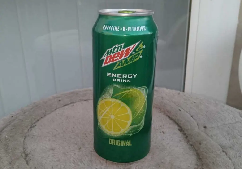 A picture of Mountain Dew AMP Energy Drink