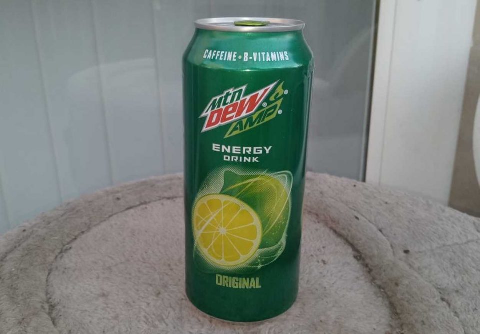 mountain dew amp energy drink