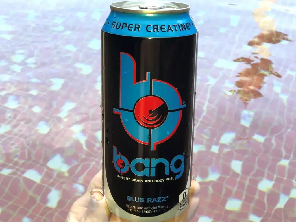 Bang Blue Razz E nergy Drink