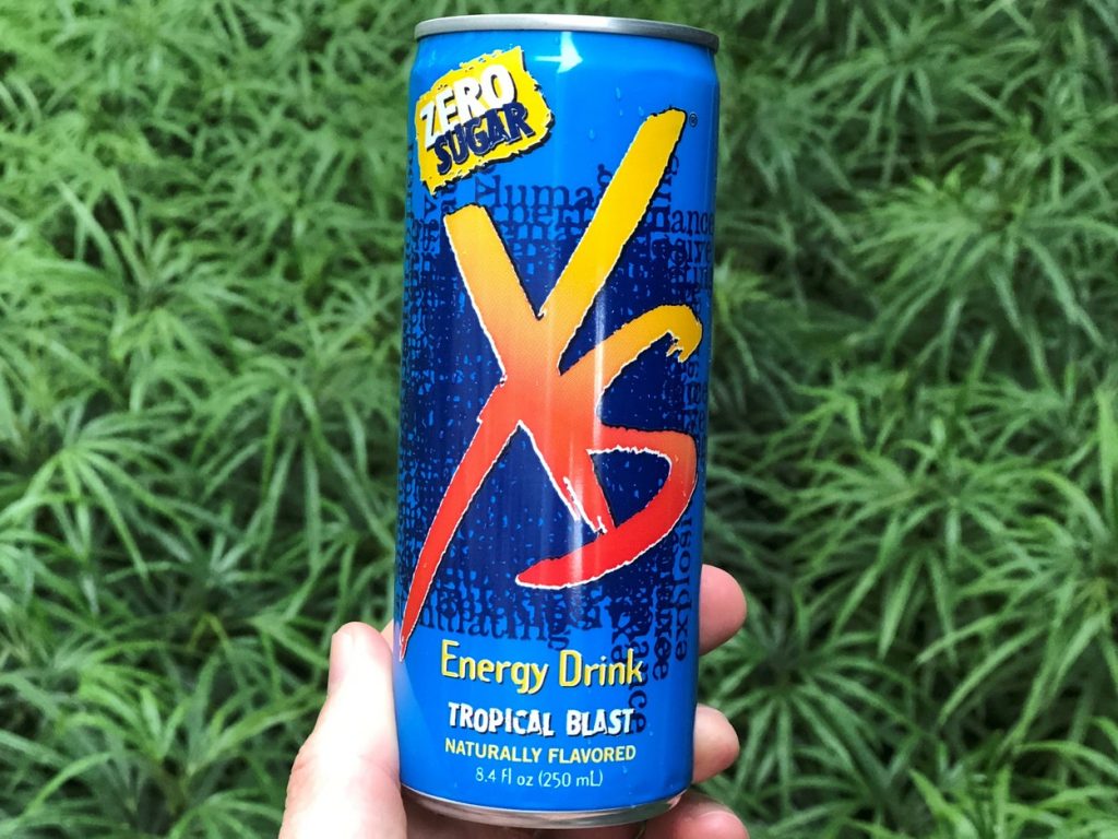 A picture of XS Energy Drink
