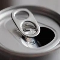 The top of a can.