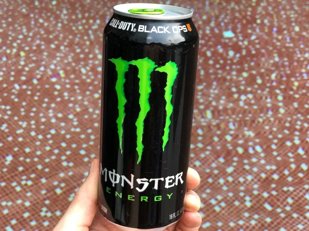 picture of a can of monster energy drink