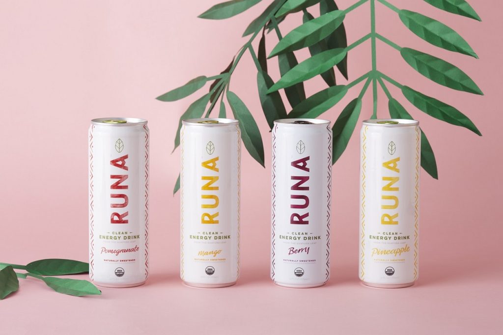Cans of Runa Energy Drink