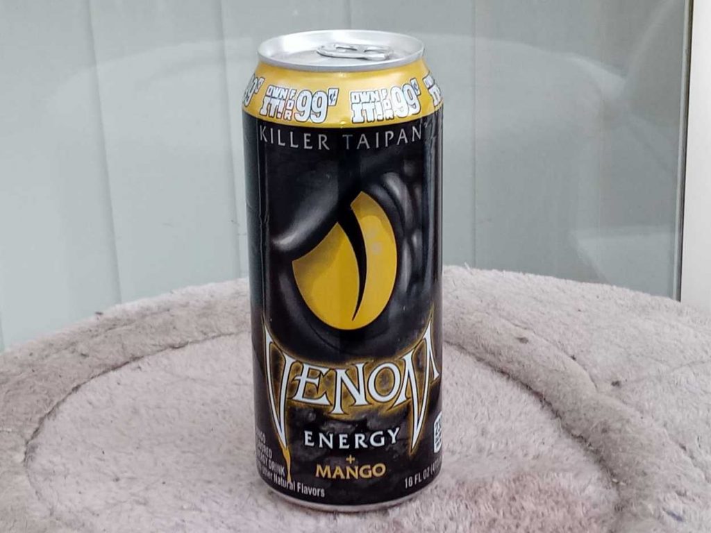 A Picture of Venom Energy Drink