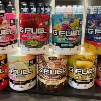 Some flavors of G Fuel.