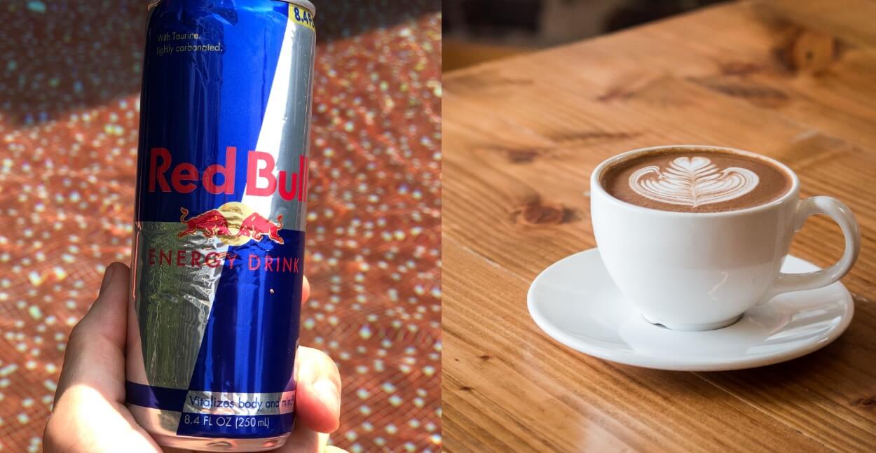 Red Bull Energy Drink VS Coffee (Comparison)
