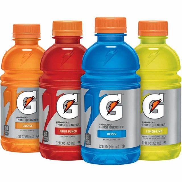 how much gatorade to drink when dehydrated