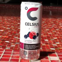 a can of Celsius