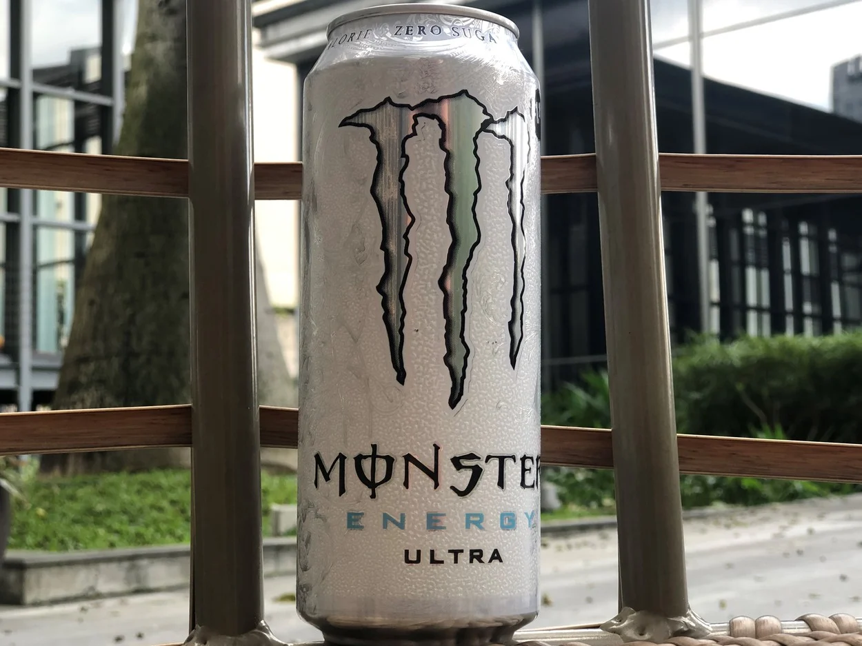 A can of Monster energy Zero Ultra