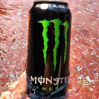 A can of Monster energy drink