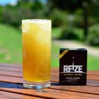 REIZE energy sachet and drink