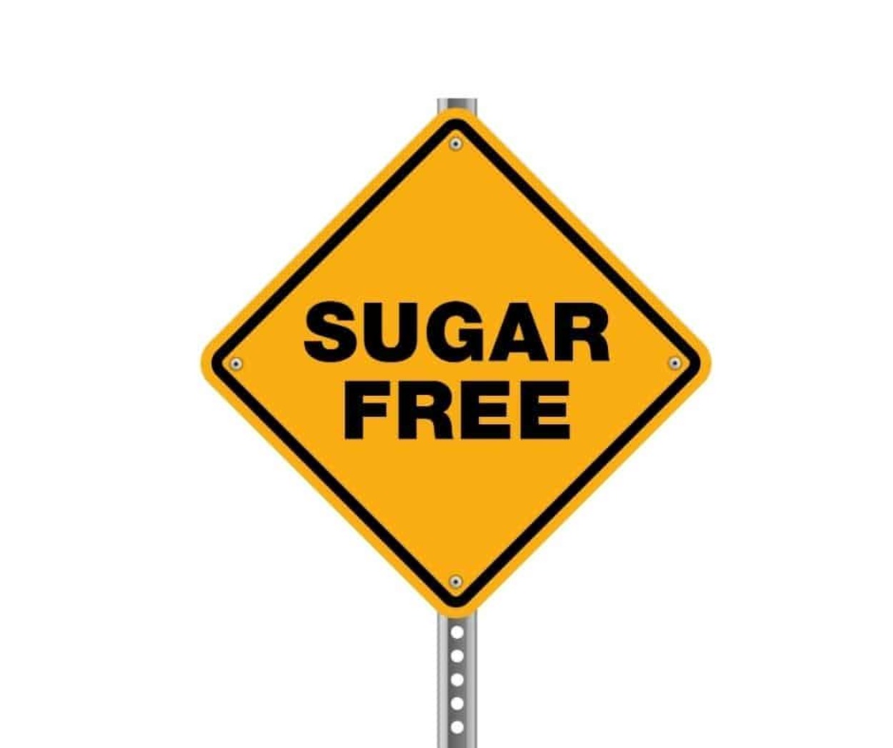 Sugar free sign
