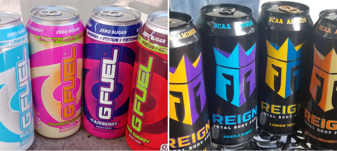 G Fuel vs Reign: Battle of the Energy Drink Titans