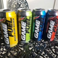 Different Flavors of Mountain Dew Game Fuel