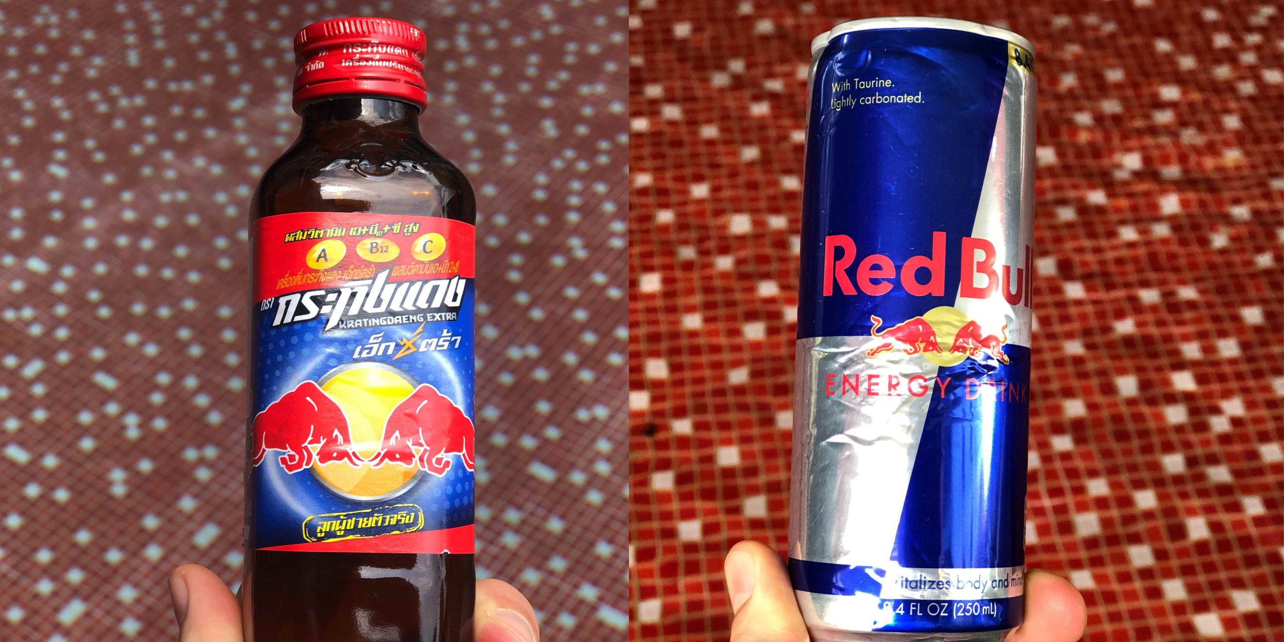 Krating Daeng VS Red Bull (What’s the difference?)