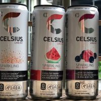 5 different flavors of Celsius energy drink