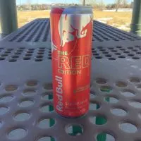 Watermelon flavored Red Bull Red Edition.