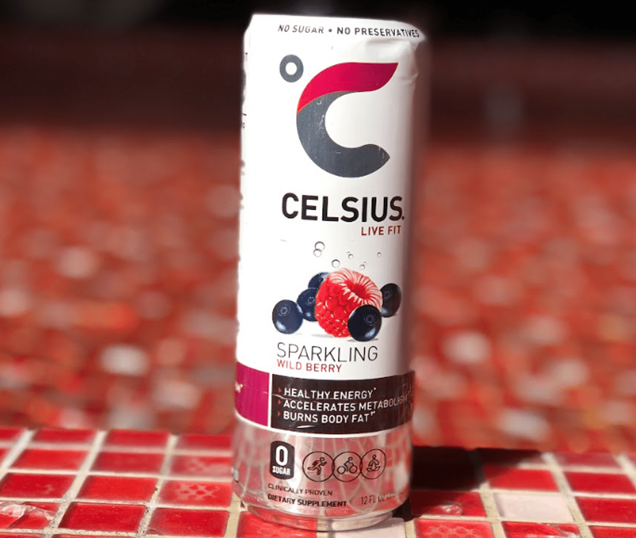 Bebida energética CELSIUS.