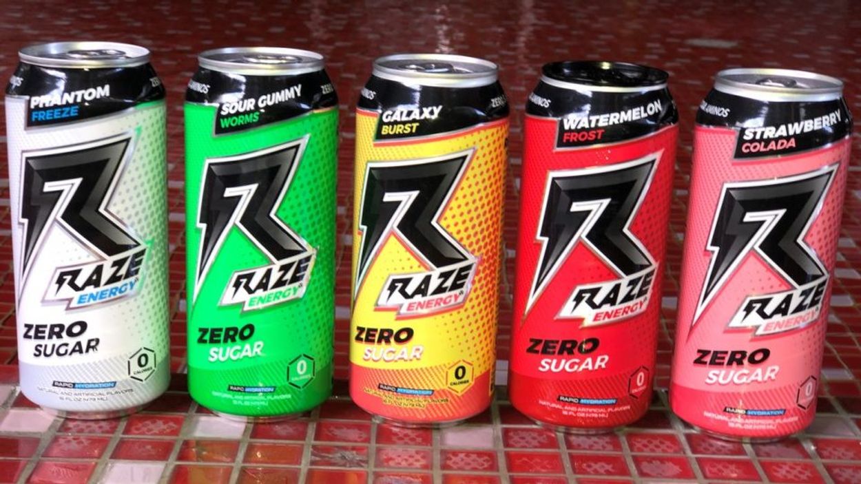 RAZE Energy Drink.