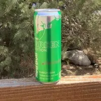 Red Bull Green Edition Energy Drink.