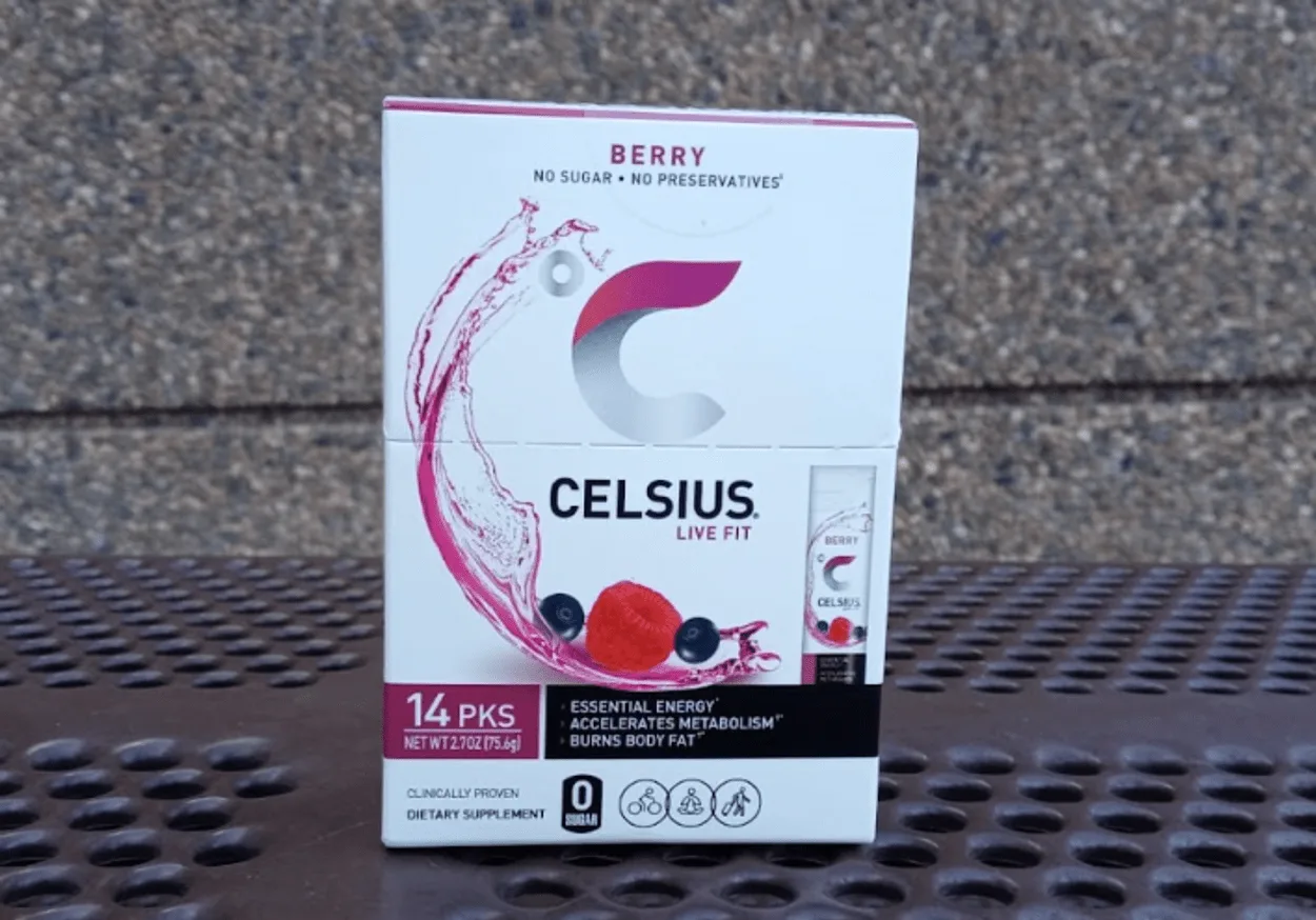 Celsius On-The-Go.