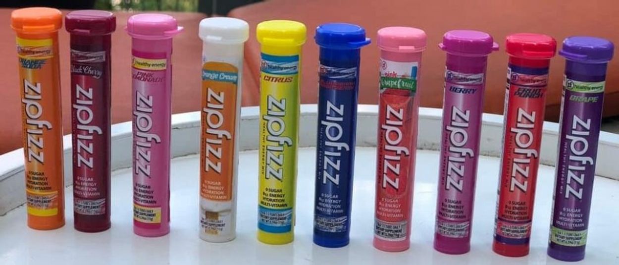 Zipfizz Energy Drink.