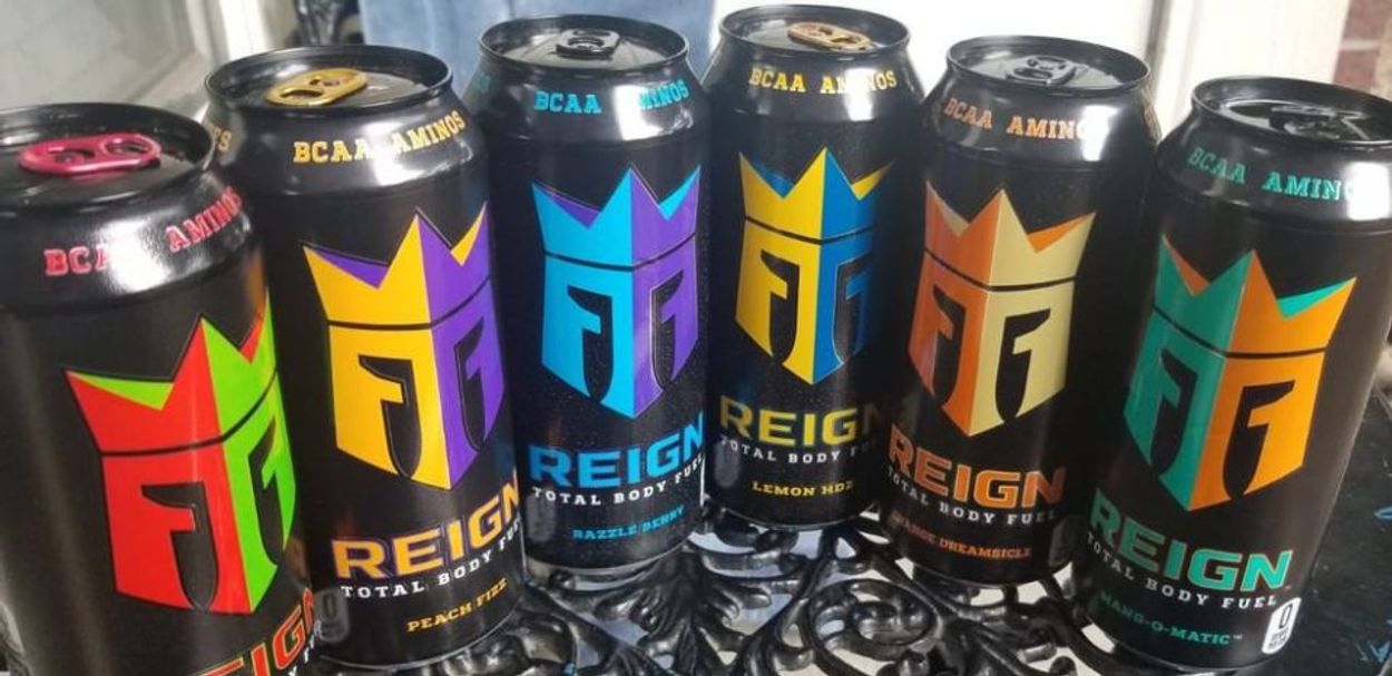 Reign Energy Drink.