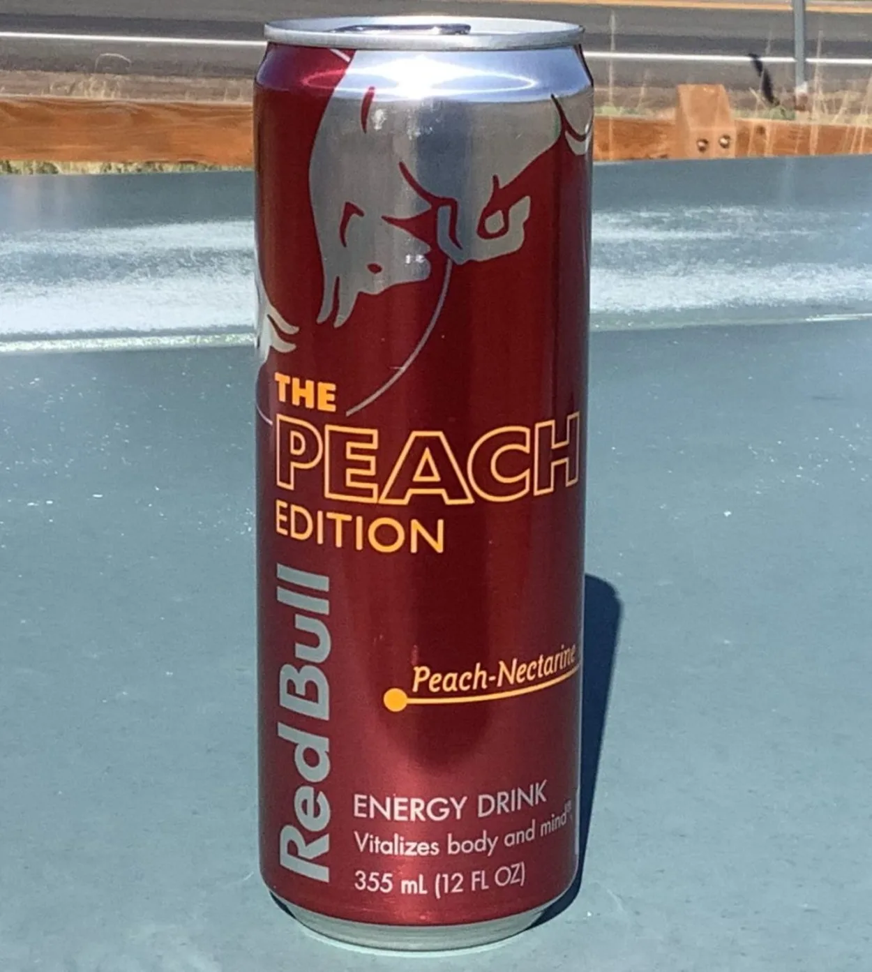 Red Bull Peach Edition.