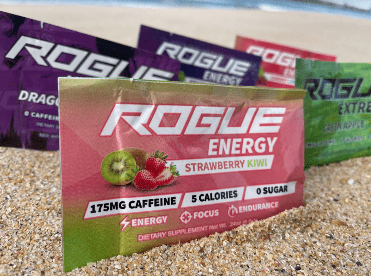 Rogue Energy Drink.